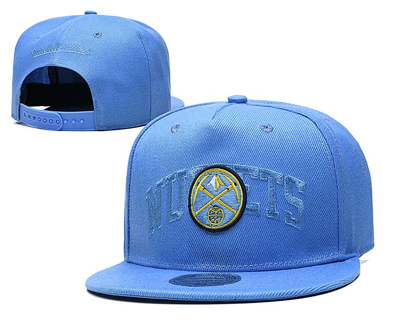2021 NBA Denver Nuggets Hat TX326->nba hats->Sports Caps